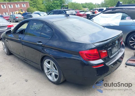 2013 BMW 550I xDrive из США, поврежденный, VIN WBAFU9C59DDY71971